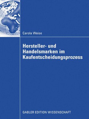 cover image of Hersteller- und Handelsmarken im Kaufentscheidungsprozess